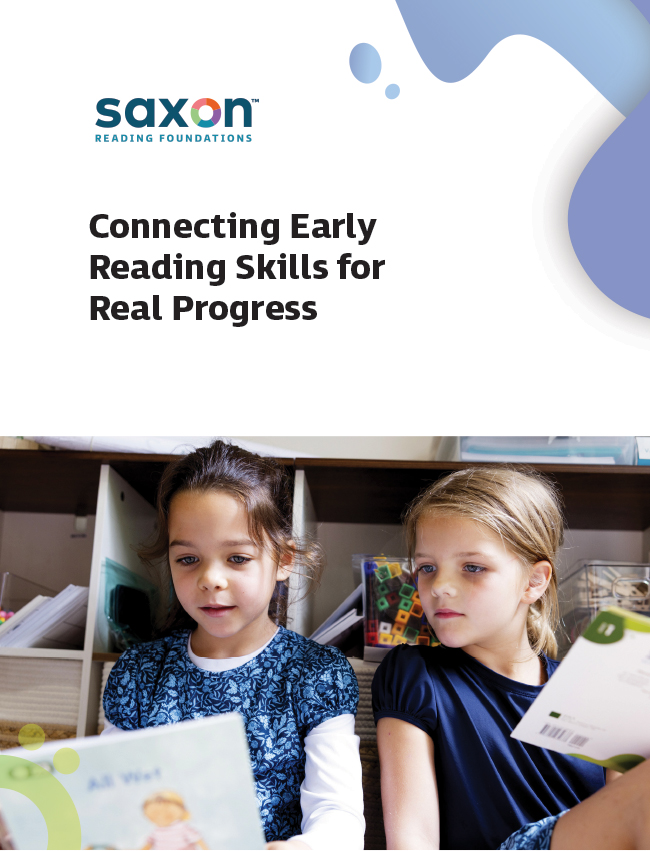 Connect Early Reading Skills for Real Progress